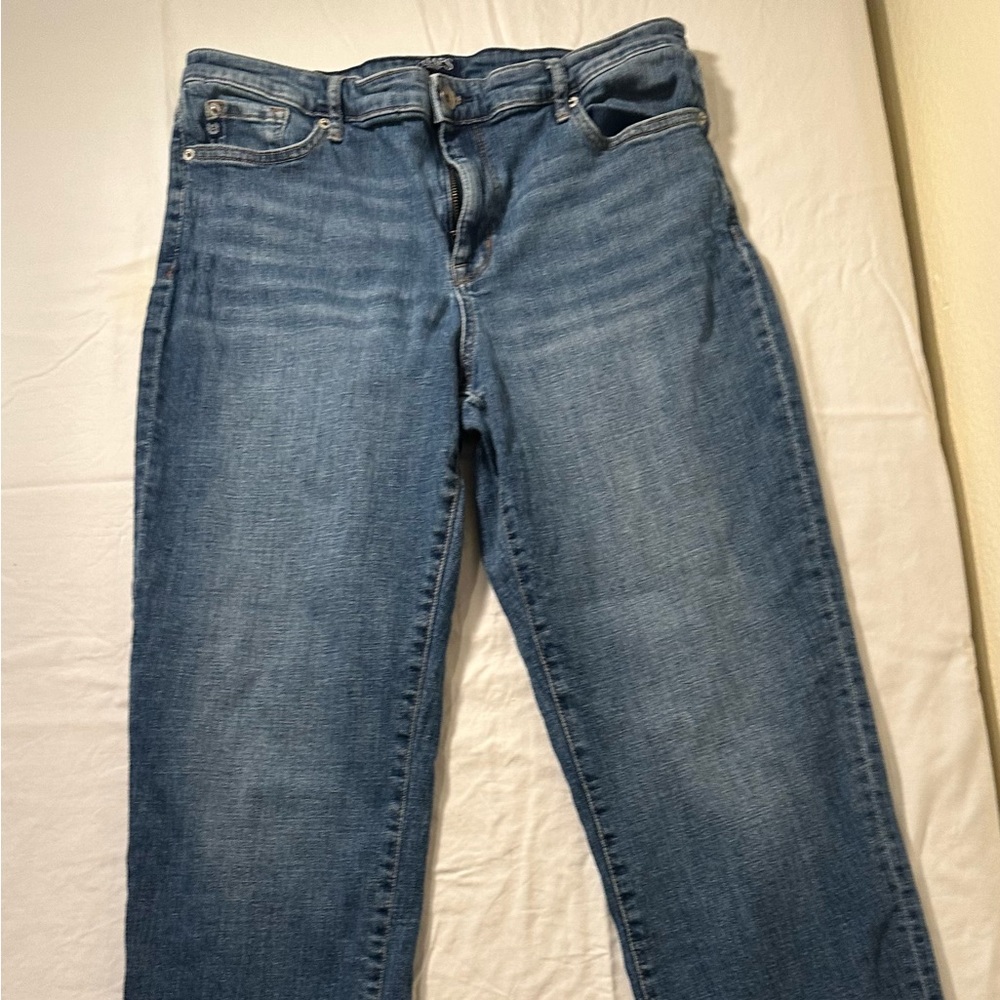 Chaps Women's Boyfriend Jeans - Blue